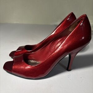 Women's Deep Rich Red‎ BCBGeneration Heels Size 9.5B
